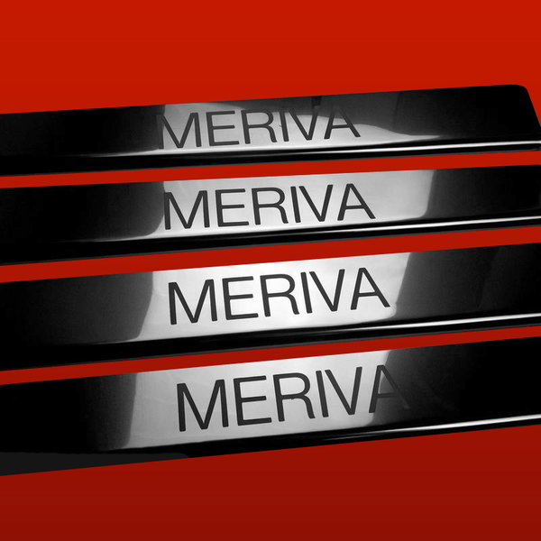 Listwa progowa OPEL/VAUXHALL MERIVA B Stal nierdzewna 304 połysk