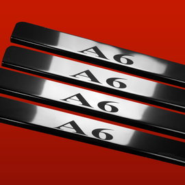 Listwa progowa AUDI A6 C5 Stal nierdzewna 304 połysk