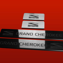 Listwa progowa JEEP GRAND CHEROKEE MK4 WK2 Stal nierdzewna 304 połysk