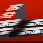 Listwa progowa NISSAN MICRA K13 Stal nierdzewna 304 mat