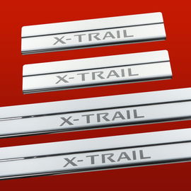 Listwa progowa NISSAN X-TRAIL MK3 T32 Stal nierdzewna 304 połysk