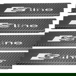 Listwa progowa AUDI Q2  SLINE Stal nierdzewna 304 carbon napis SLINE 4szt