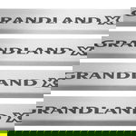 Listwa progowa stal nierdzewna 304 do OPEL/VAUXHALL GRANDLAND X 4szt z napisami