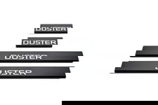 Listwa progowa ze stali nierdzewnej 304 do Dacia Duster MK1 - 4 szt.