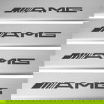 Listwa progowa MERCEDES GLS X166 AMG Stal nierdzewna 304 mat 4szt