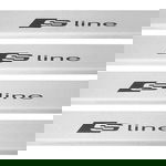 Listwa progowa AUDI A7 4G9 SLINE Stal nierdzewna 304 mat 4szt