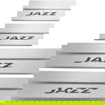 Listwa progowa HONDA JAZZ MK4 Stal nierdzewna 304 mat z czarnymi literami