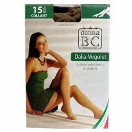 Rajstopy damskie Elastyczne i Delikatne Dalia-Virgolet - Visone 4-XL