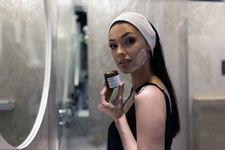 nemea Aktywny peeling do twarzy o zapachu truskawki