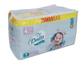 Pieluchy Dada Extra Soft 4 JumboBag - 102szt