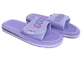 Piankowe klapki Kubota - Rzep Rozmiar 39 - Good Vibes