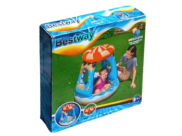 Dmuchany basen z daszkiem Bestway 91x91x89cm 26L