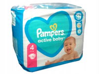 Pieluchy Pampers Active Baby 4 (9-14kg) - 76szt