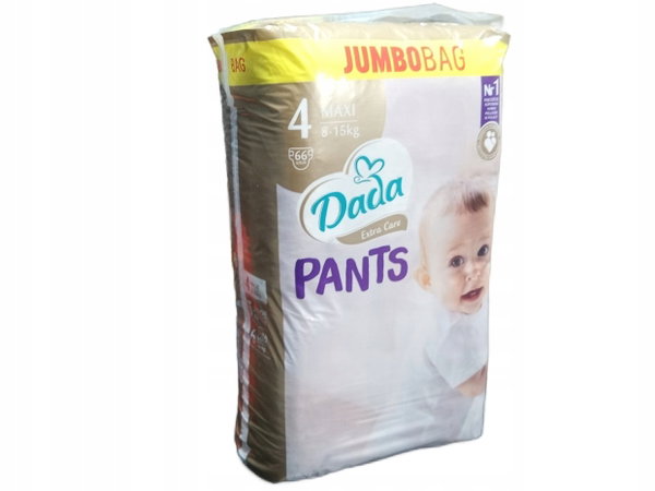 Pieluchomajtki Dada Extra Care 4 - 8-15kg 66szt.