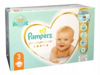 Pieluchy Pampers Premium care 3 (6-10kg) - 120szt