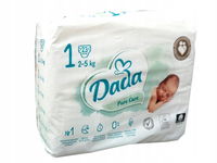 Pieluchy Dada Pure Care 1 Newborn 2-5kg 23szt.