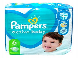Pieluchy Pampers Active Baby 6 - 13-18kg 32szt
