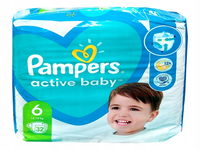 Pieluchy Pampers Active Baby 6 - 13-18kg 32szt