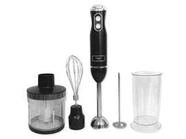 Blender ręczny 4w1 - SMUKEE Vintage 700W Czarny