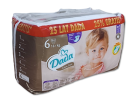 Pieluchy Dada Extra Care 6 BAG 16kg+ 94szt.