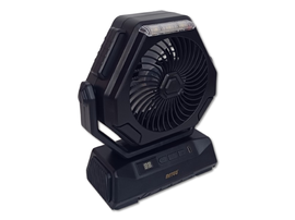 Wiatrak - Wentylator warsztatowy akumulatorowy - Czarny