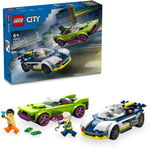 LEGO City Pościg radiowozu za muscle carem Zestaw Klocki 60415