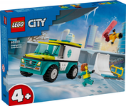 LEGO 60403 City - Karetka i snowboardzista