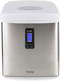 Kostkarka do lodu H.Koenig KB15 srebrny/szary 110 W