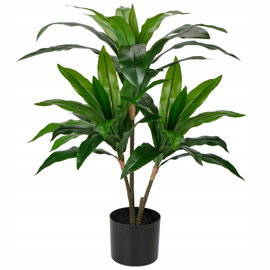 Sztuczne rośliny Hollyone Dracena 90 cm trwałe pnie realistyczne liście