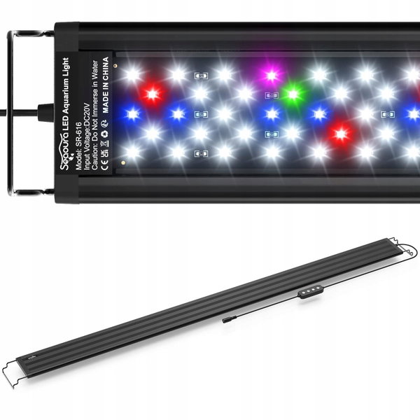 Oświetlenie SEAOURA LED pełne spektrum 118-137cm timer akwarium