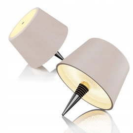 Lampa MU LIN Bottle Lamp khaki dotykowe sterowanie bezprzewodowa