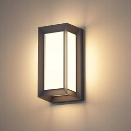 Klighten Zewnętrzna lampa ścienna 20 W, do użytku na zewnątrz, do wnętrz