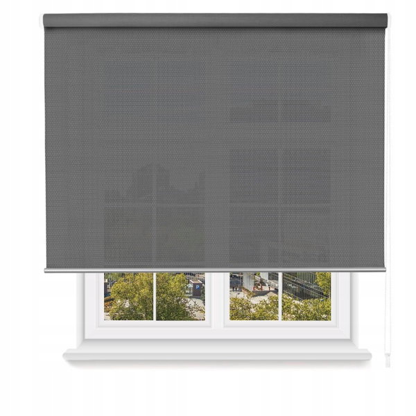 Roleta MERCURY TEXTIL Rolling Screen antracyt 90x200cm prywatność