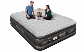 Materac dwuosobowy samopompujący 191X 99X 46 cm gruby wodoodporny czarny