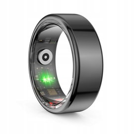 Pierścień SmartRing Android Fitness czarny 20.6mm monitor zdrowia