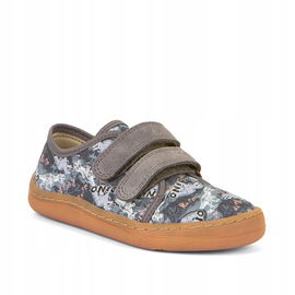 Trampki Froddo Barefoot light grey Dino zdrowekroczki 23