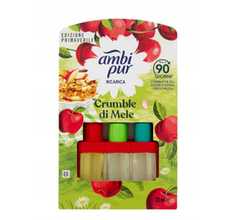AMBI PUR RICARICA WKŁAD DO DYFUZORA ELEKTRYCZNEGO CRUMBLE DI MELE 20ML 2F15