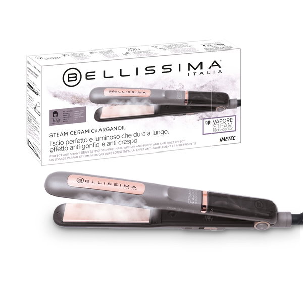 Bellissima Imetec Steam Ceramic & Argan Oil, Prostownica parowa