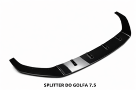 Dokładka Zderzaka VITCAS Splitter VW GOLF 7 VII 7.5 GTI GTD R R-Line GLOSS 