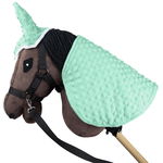 Derka i nauszniki Skippi dla Hobby Horse - zielona - pastelowa