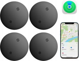 4x LOKALIZATOR KLUCZY BAGAŻU BLUETOOTH APPLE FIND MY