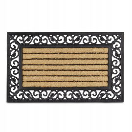 WYCIERACZKA PROSTOKĄTNA KOKOSOWA 75 × 45 cm ANTYPOŚLIZGOWA