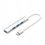 Adapter HUB USB 3.0 USB-C 4-portowy