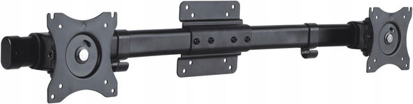 ADAPTER UCHWYT DO 2 MONITORÓW 33-69 cm 13-27 cali)POZIOMY UCHWYT MONTAŻOWY