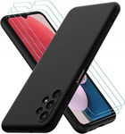 ETUI DO SAM_SUNG GA_LAXY A13 4G + 3 SZKŁA HARTOWANE CZARNE