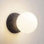 LAMPA KLOSZ SZKLANY KULA 12 CM BIAŁY