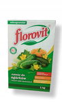 NAWÓZ WIELOSKŁADNIKOWY DO OGÓRKÓW FLOROVIT GRANULAT 1KG 6 SZTUK