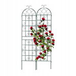 Pergola do kwiatów winorśli podpora słupek metal łuk 220 cm