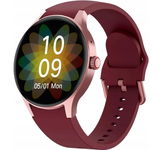 SMARTWATCH ZEGAREK OKRĄGŁA KOPERTA POŁĄCZENIA 1,43 CALA Y80 IP68 FIOLETOWY