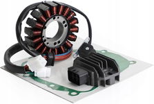 STATOR CEWKA STOJANA REGULATOR NAPIĘCIA USZCZELKA KAWASAKI SUZUKI ARCTIC